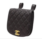 Chanel CC Logo Quilted Mini Waist Pouch — view 4