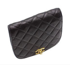 Chanel CC Logo Quilted Mini Waist Pouch — view 5