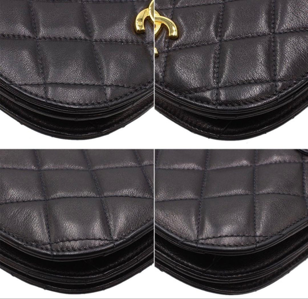Chanel CC Logo Quilted Mini Waist Pouch — view 7