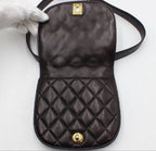 Chanel CC Logo Quilted Mini Waist Pouch — view 8