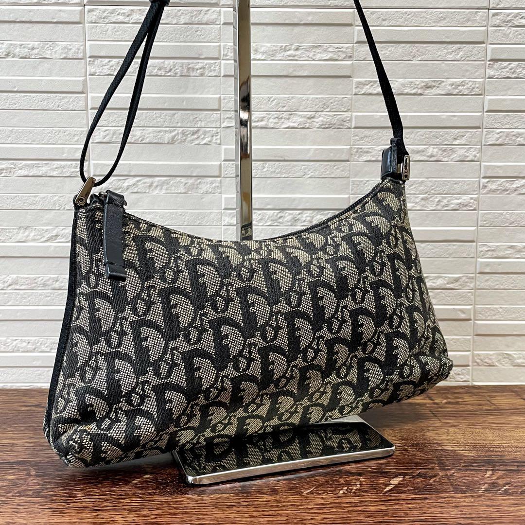 Dior Trotter Canvas Pouch Shoulder Bag