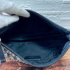 Dior Trotter Canvas Pouch Shoulder Bag — view 8
