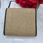 Gucci Fold Wallet Horsebit Canvas Navy — view 2