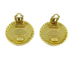 Chanel CC Logo Round Earrings — view 3