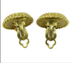 Chanel CC Logo Round Earrings — view 4