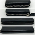 Prada Saffiano Organizer Leather Zip Around Wallet — view 6