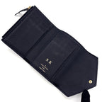 Louis Vuitton Monogram Empreinte Portefeuille Victorine Navy Wallet — view 3