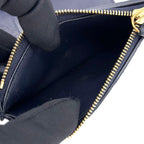 Louis Vuitton Monogram Empreinte Portefeuille Victorine Navy Wallet — view 5