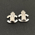 Chanel CC Logo Earrings Faux Pearl Icon Coco — view 3