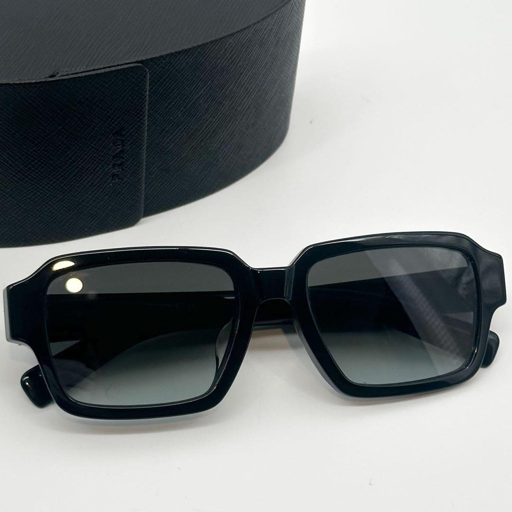 Prada Square Gradient Sunglasses Boston Logo Eyewear