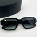 Prada Square Gradient Sunglasses Boston Logo Eyewear