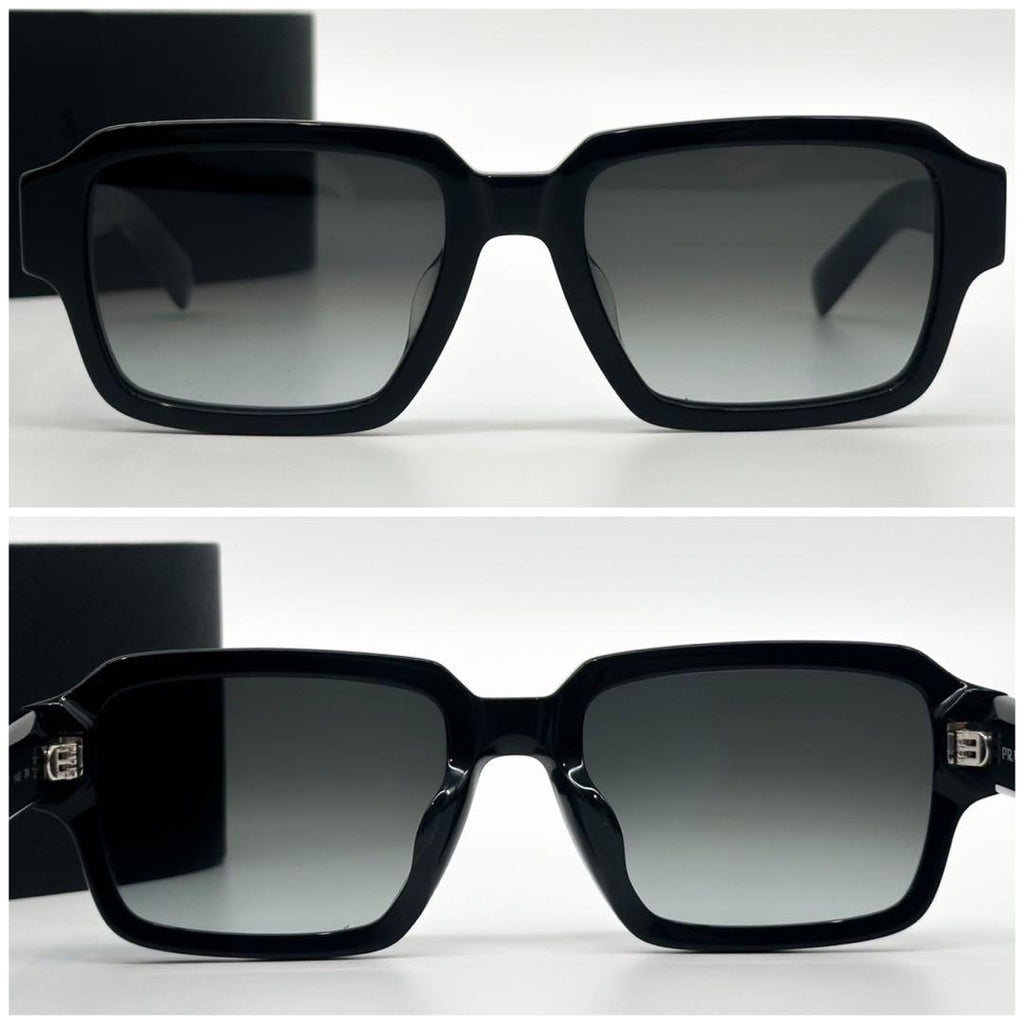 Prada Square Gradient Sunglasses Boston Logo Eyewear — view 7