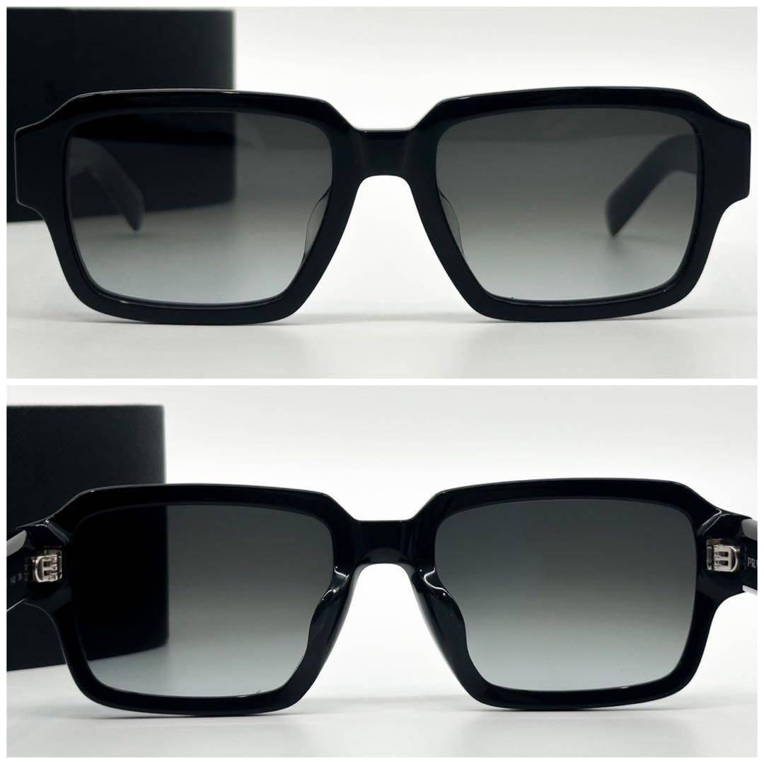 Prada Square Gradient Sunglasses Boston Logo Eyewear — view 7
