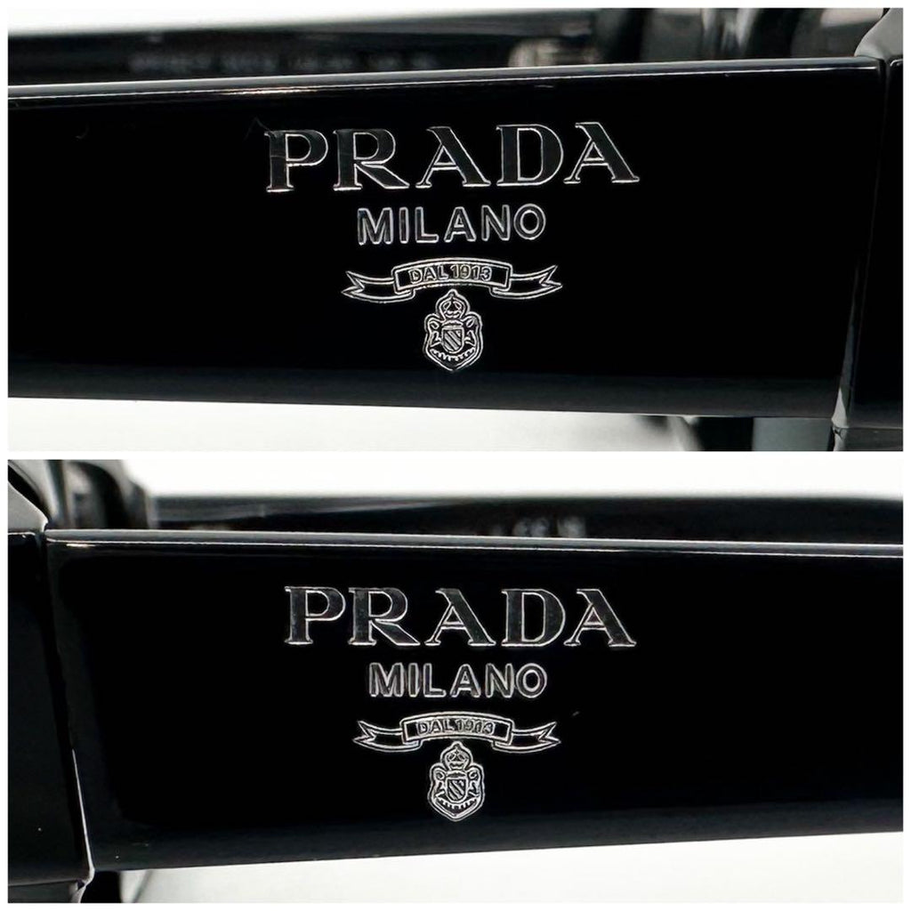 Prada Square Gradient Sunglasses Boston Logo Eyewear — view 9