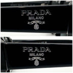 Prada Square Gradient Sunglasses Boston Logo Eyewear — view 9