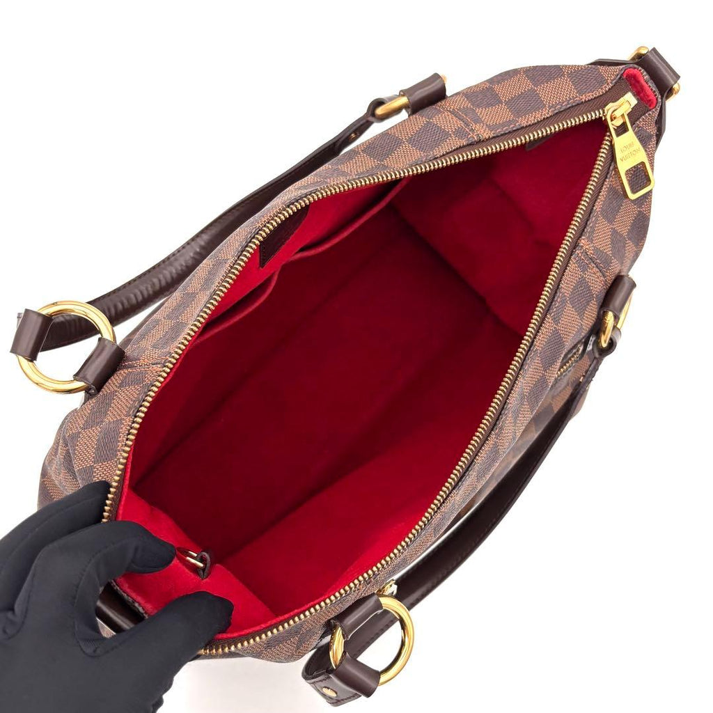 Louis Vuitton Damier Evora MM Tote Shoulder Bag — view 3