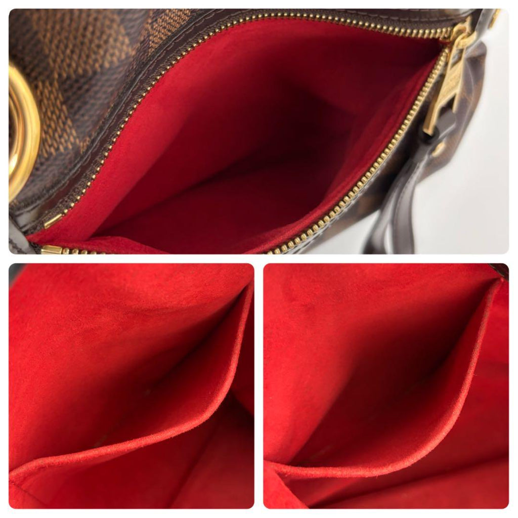Louis Vuitton Damier Evora MM Tote Shoulder Bag — view 4