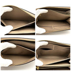 Louis Vuitton Zippy Wallet Bicolor Beige White — view 5