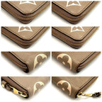 Louis Vuitton Zippy Wallet Bicolor Beige White — view 8