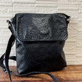 Gucci GG Guccissima Leather Shoulder Bag Messenger All Over Print Black