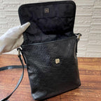Gucci GG Guccissima Leather Shoulder Bag Messenger All Over Print Black — view 8