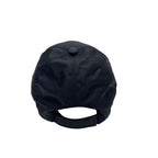 Prada Nylon Triangle Plate Logo Baseball Cap Black — view 3