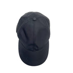 Prada Nylon Triangle Plate Logo Baseball Cap Black — view 5