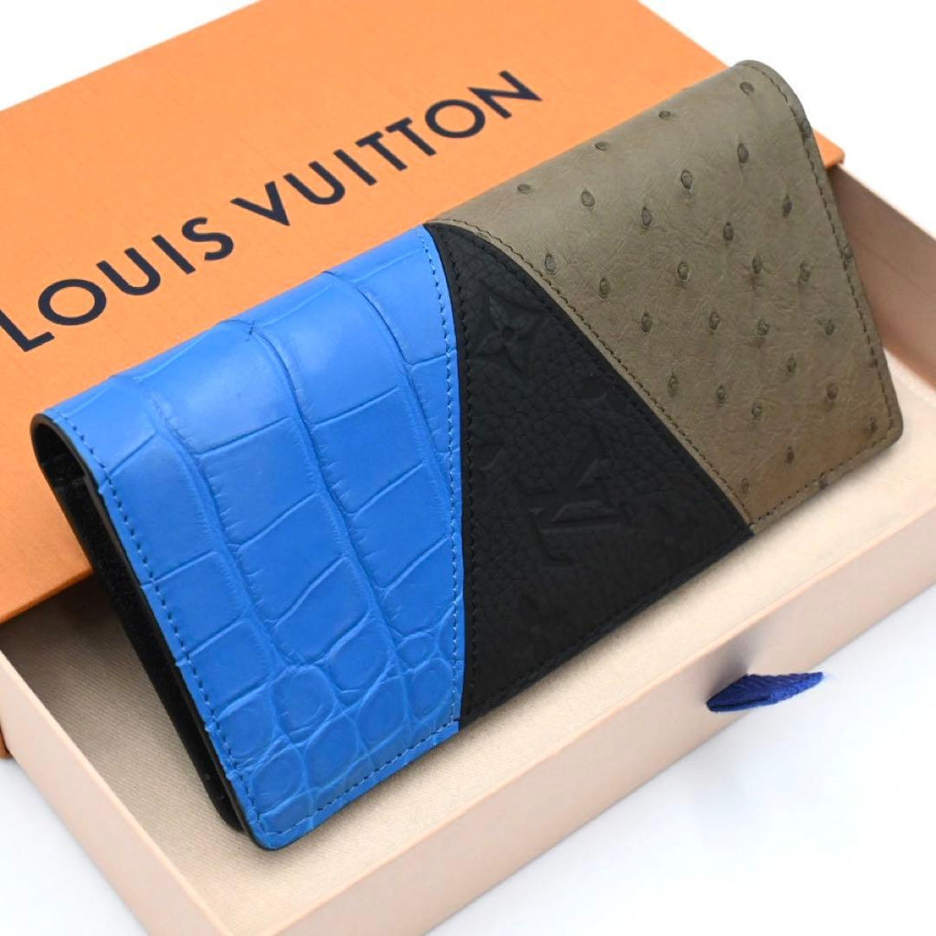 Louis Vuitton Exotic Wallet Portefeuille Brazza Multicolor