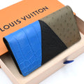 Louis Vuitton Exotic Wallet Portefeuille Brazza Multicolor