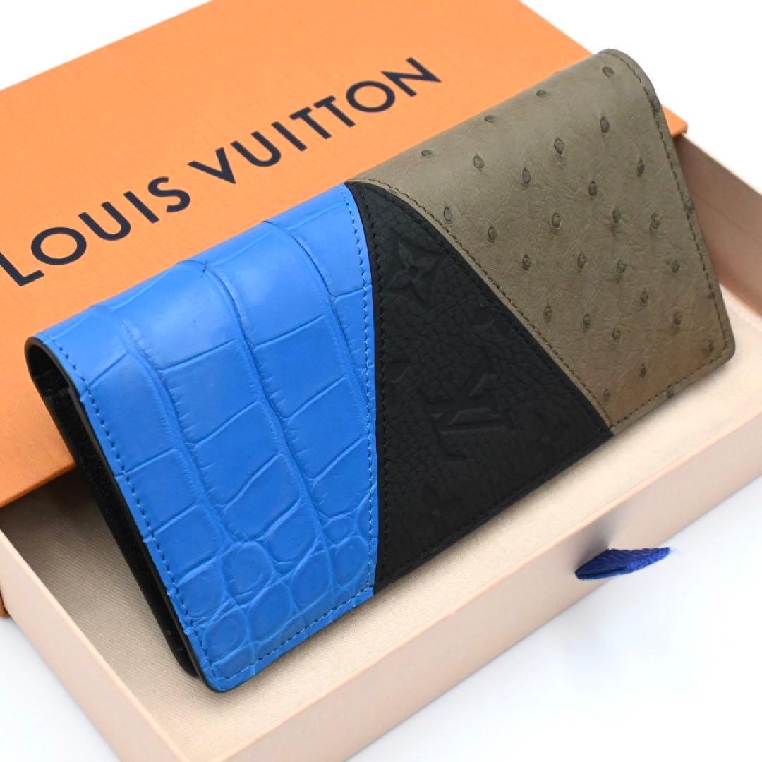 Louis Vuitton Exotic Wallet Portefeuille Brazza Multicolor