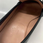 Hermes Paris Leather Loafers Black — view 7