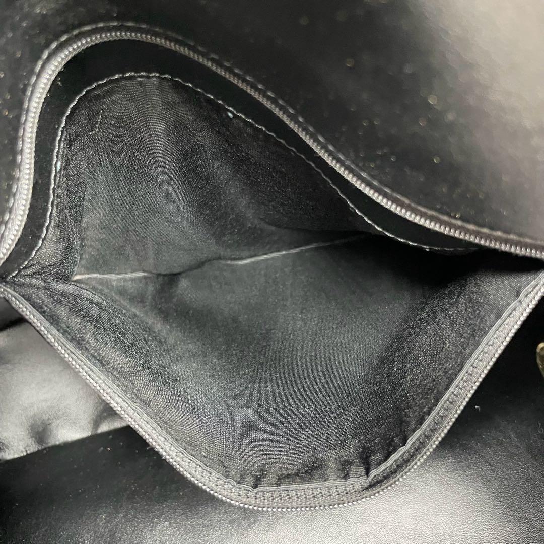 Gucci Shoulder Bag 2-Way Bamboo Black Leather — view 6