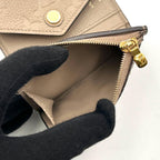 Louis Vuitton Monogram Empreinte Zoe Trifold Wallet Tourterelle — view 5