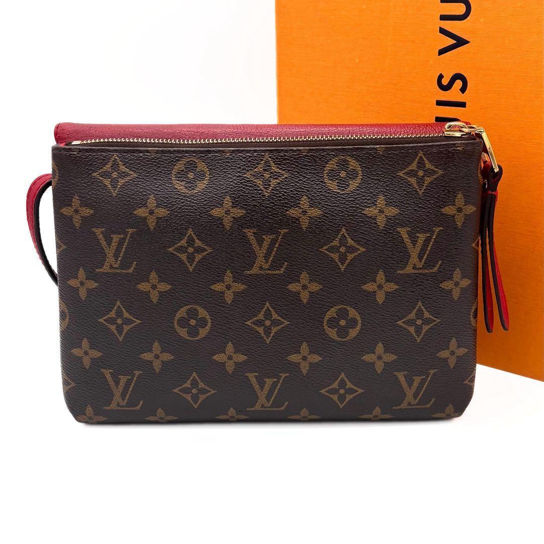 Louis Vuitton Monogram Twice Cerise Shoulder Bag Red — view 2
