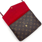 Louis Vuitton Monogram Twice Cerise Shoulder Bag Red — view 3