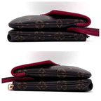 Louis Vuitton Monogram Twice Cerise Shoulder Bag Red — view 6