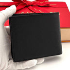 Louis Vuitton Wallet Taiga Portefeuille Marco NM Black — view 2