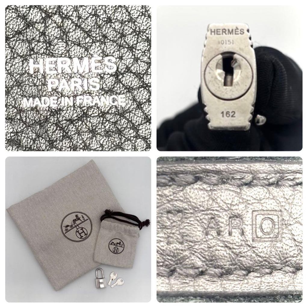 Hermes Picotin Lock PM Taurillon Clemence Black Handbag — view 8