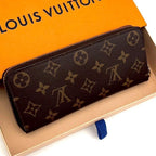 Louis Vuitton Monogram Portefeuille Clemence Rose Ballerine Wallet — view 2