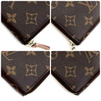 Louis Vuitton Monogram Portefeuille Clemence Rose Ballerine Wallet — view 9