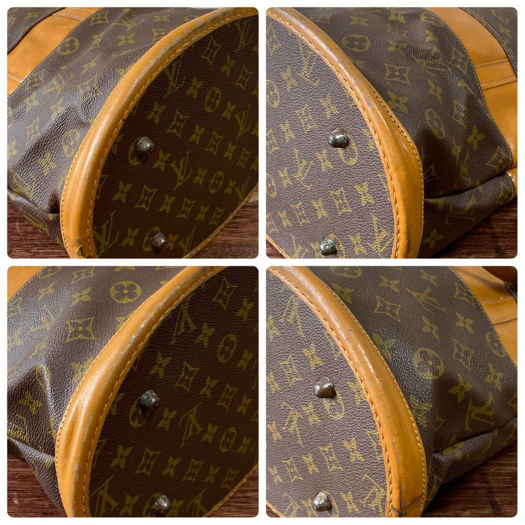 Louis Vuitton Monogram Leather Bucket Shoulder Tote — view 5