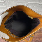 Louis Vuitton Monogram Leather Bucket Shoulder Tote — view 7