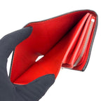 Louis Vuitton Mahina Portefeuille Iris Compact Bifold Wallet Blue Red — view 4