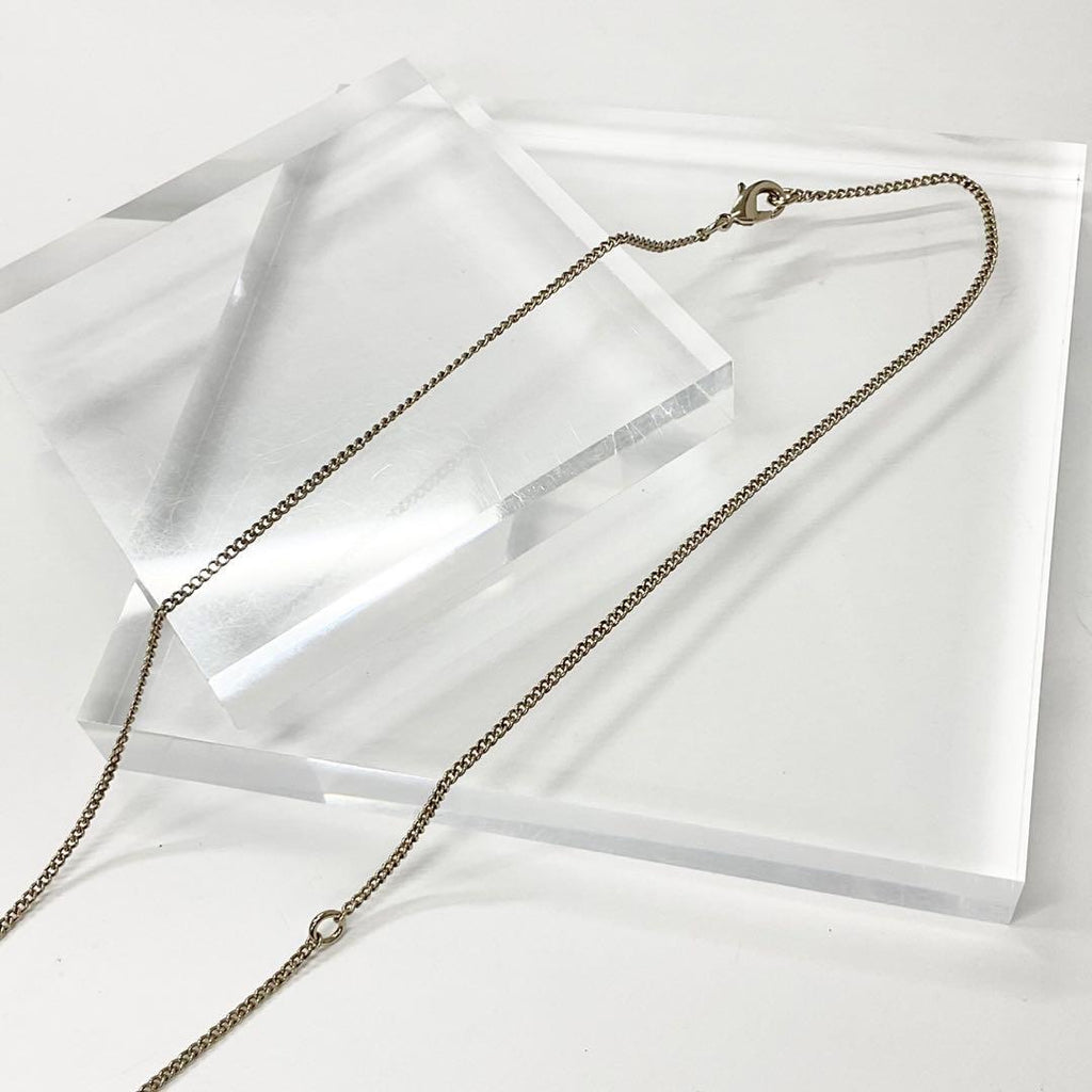 Chanel Necklace Coco Mark Choker Pearl Rhinestone Heart — view 6