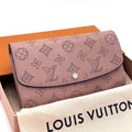 Louis Vuitton Monogram Mahina Portefeuille Iris Magnolia Wallet