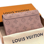 Louis Vuitton Monogram Mahina Portefeuille Iris Magnolia Wallet — view 2