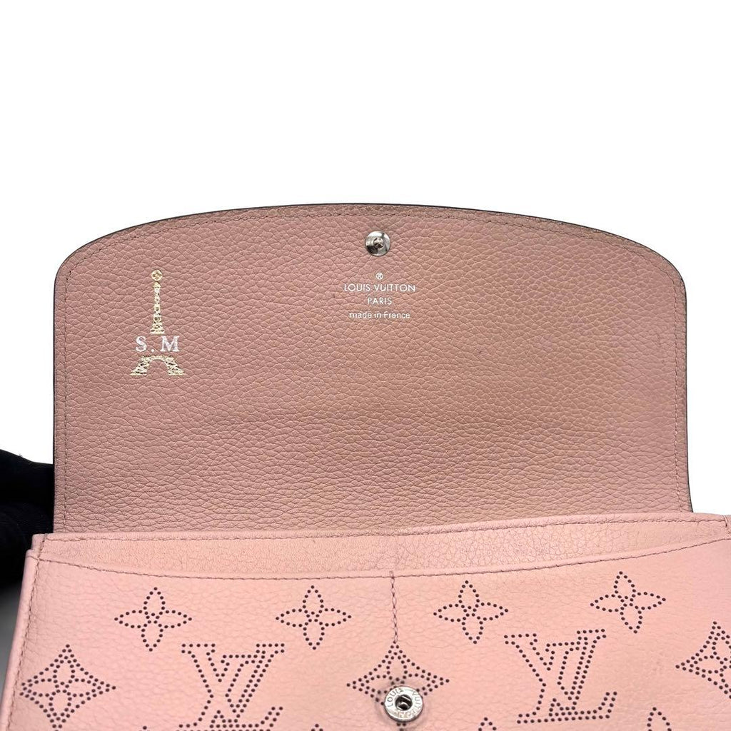 Louis Vuitton Monogram Mahina Portefeuille Iris Magnolia Wallet — view 3
