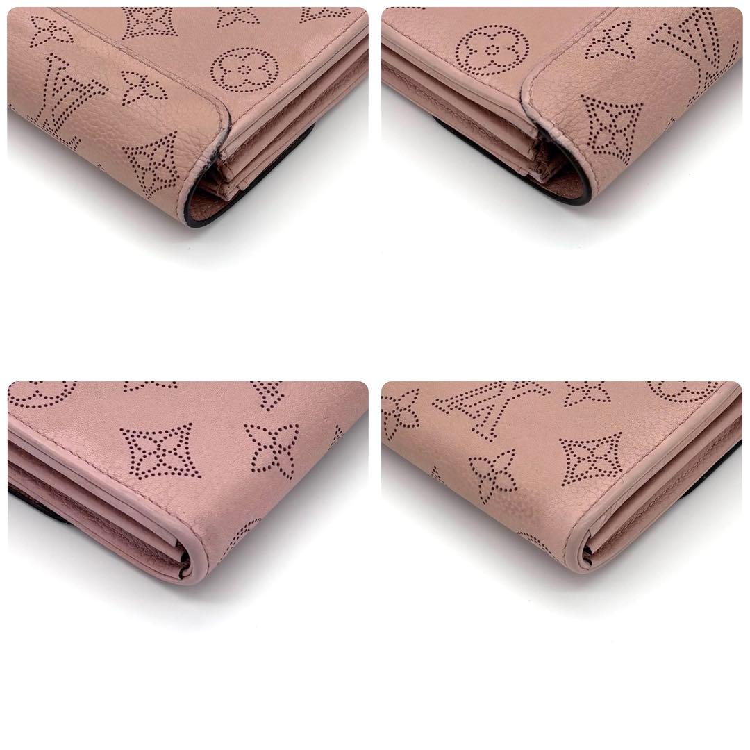 Louis Vuitton Monogram Mahina Portefeuille Iris Magnolia Wallet — view 9