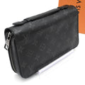 Louis Vuitton Monogram Eclipse Zippy XL Wallet Black