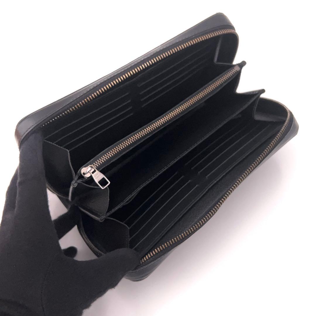 Louis Vuitton Monogram Eclipse Zippy XL Wallet Black — view 3